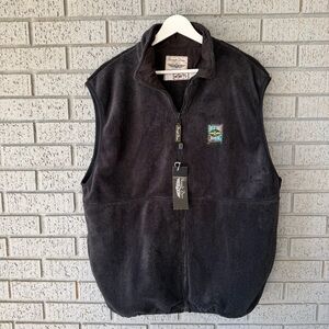 Straight Down Vest Mens Size Large Indy 500 Club Brickyard Crossing NEW